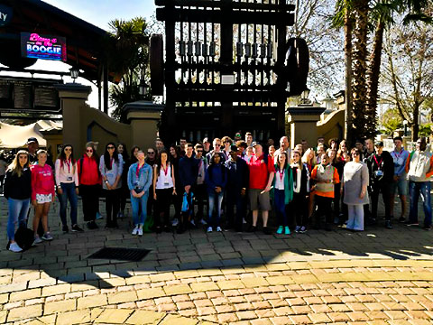 40 Participants from 21 Countries at Gold Reef City