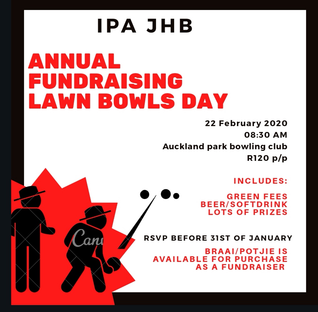 JHB Bowls Day JHB Bowls Day 2020
